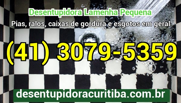 Desentupidora Lamenha Pequena