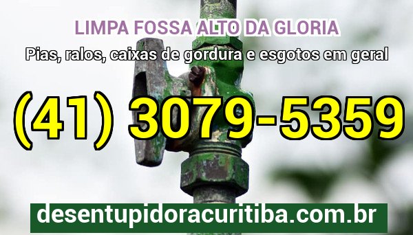 Limpa Fossa Alto Da Gloria