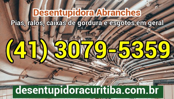 Desentupidora Abranches — atendimento 24 horas