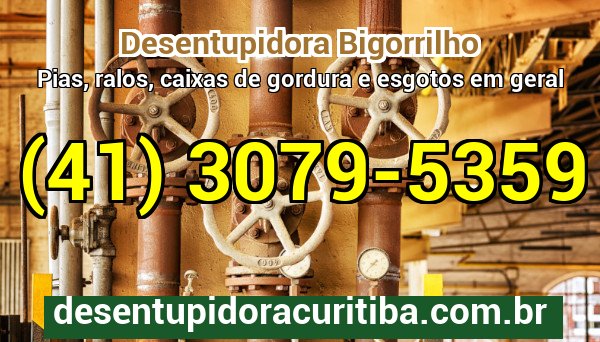 Desentupidora Bigorrilho — atendimento 24 horas