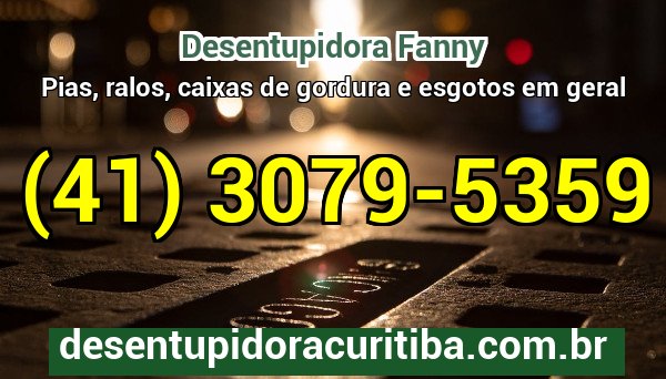 Desentupidora Fanny — atendimento 24 horas