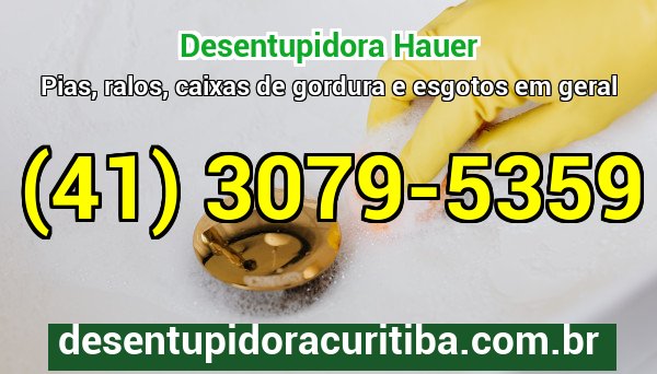 Desentupidora Hauer — atendimento 24 horas