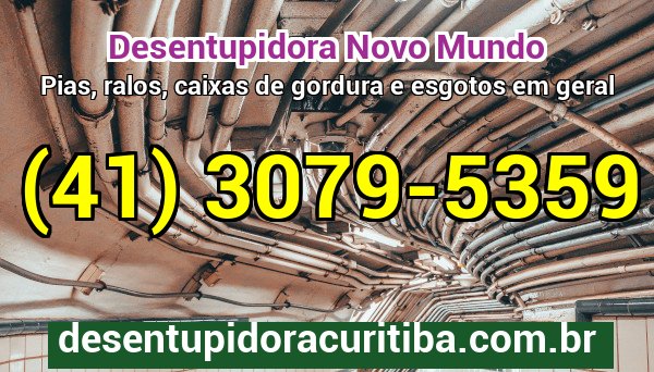 Desentupidora Novo Mundo — atendimento 24 horas