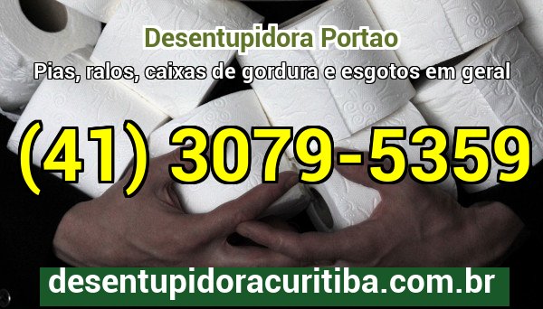 Desentupidora Portao — atendimento 24 horas