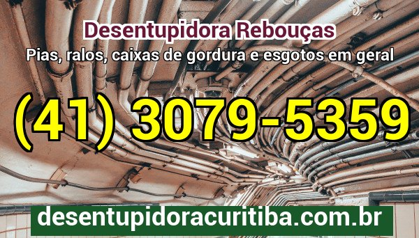 Desentupidora Reboucas — atendimento 24 horas