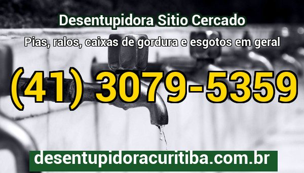 Desentupidora Sitio Cercado — atendimento 24 horas