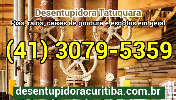 Desentupidora Tatuquara — atendimento 24 horas
