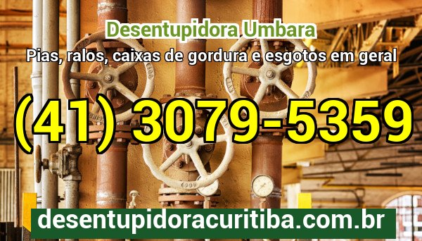 Desentupidora Umbara — atendimento 24 horas