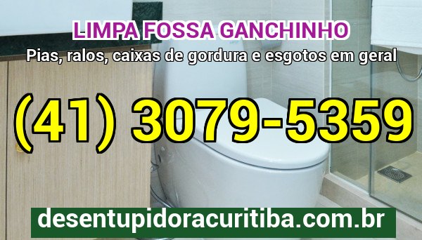 Limpa Fossa Ganchinho com caminhão-vácuo
