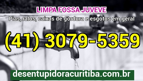 Limpa Fossa Juveve com caminhão-vácuo