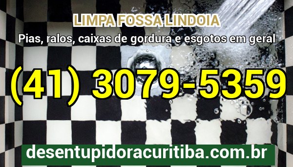 Limpa Fossa Lindoia com caminhão-vácuo