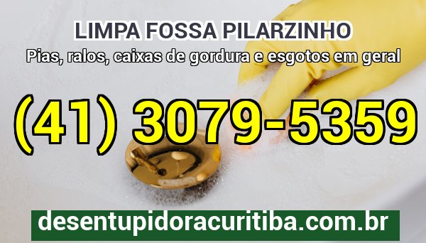 Limpa Fossa Pilarzinho com caminhão-vácuo