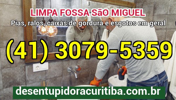 Limpa Fossa Sao Miguel com caminhão-vácuo