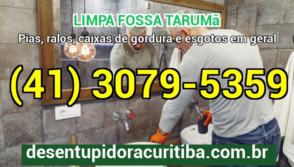 Limpa Fossa Taruma com caminhão-vácuo
