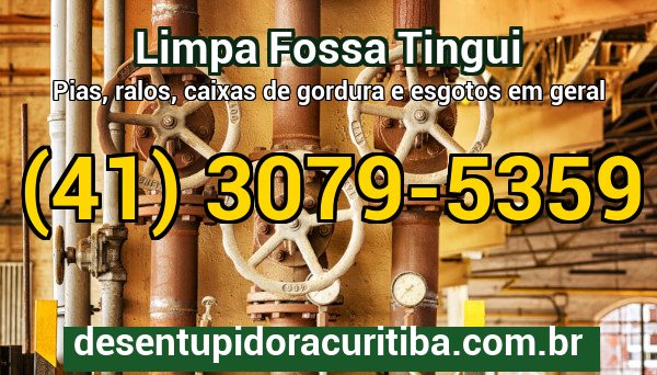 Limpa Fossa Tingui com caminhão-vácuo