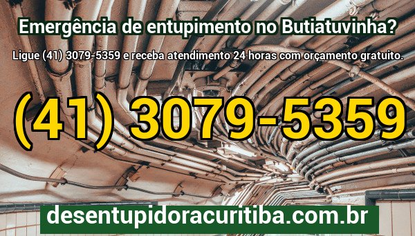Equipe da Desentupidora Curitiba com caminhão de serviço pronta para atender emergências 24 horas no bairro Butiatuvinha