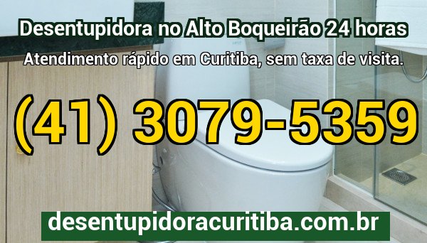 Técnico da Desentupidora Curitiba com equipamento profissional atendendo residência no bairro Alto Boqueirão