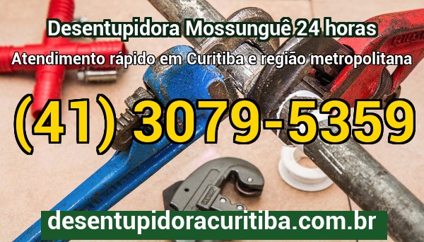 Técnico da Desentupidora Curitiba pronto para atender um chamado de desentupimento no bairro Mossunguê, em Curitiba