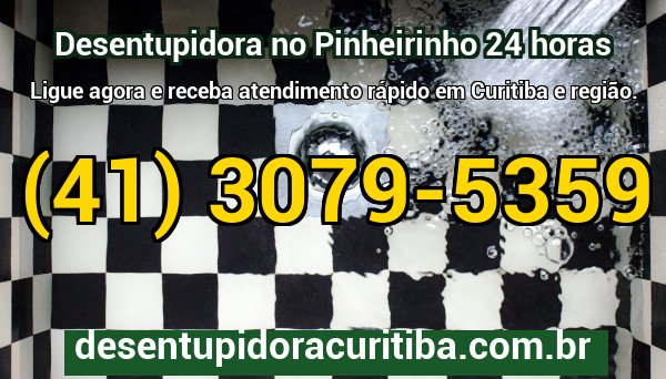 Desentupidora 24 horas atendendo emergências de desentupimento no bairro Pinheirinho em Curitiba