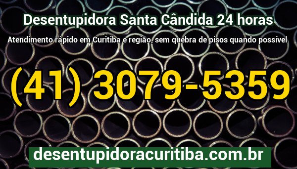 Técnico da desentupidora com equipamento de hidrojateamento pronto para atendimento 24 horas no bairro Santa Cândida em Curitiba