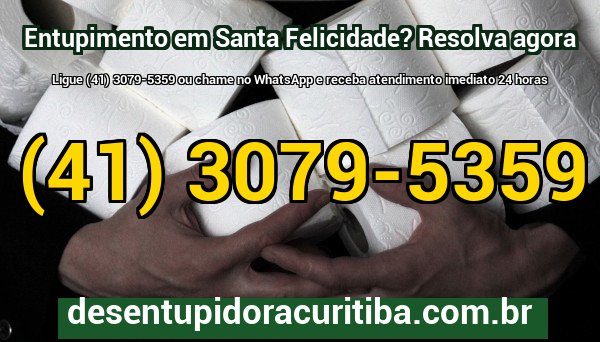 Equipe da Desentupidora Curitiba pronta para atender emergências de desentupimento no bairro Santa Felicidade a qualquer hora