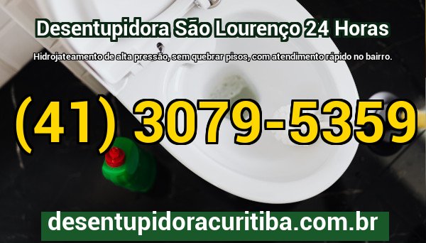 Técnico da Desentupidora São Lourenço utilizando equipamento de hidrojateamento para desentupir rede de esgoto em residência de Curitiba