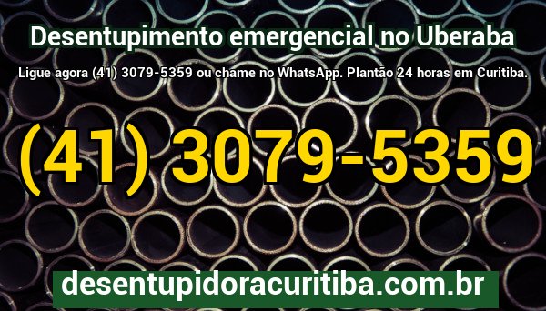 Equipe da desentupidora pronta para atendimento emergencial 24 horas no bairro Uberaba, em Curitiba