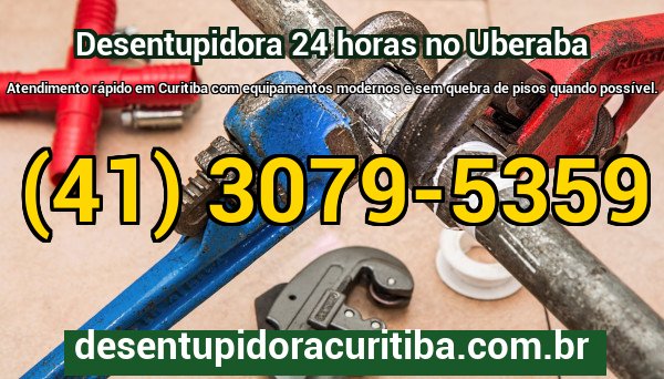 Técnico da Desentupidora Curitiba atendendo emergência de desentupimento no bairro Uberaba com equipamento profissional